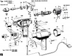 Bosch 0 601 114 803  Drill 220 V / Eu Spare Parts